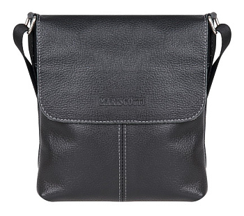 Планшет Franchesco Mariscotti 18*21*4см натур. кожа, черный