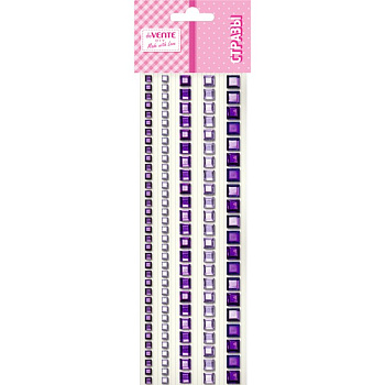 Стразы самоклеящиеся "DIY Jewelry Inspiration" deVENTE цв. аметистовый