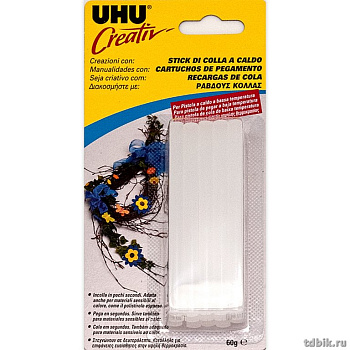 Клей для клеевого пистолета d= 7мм низкотемпературного UHU