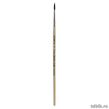 Кисть Пони № 1 круглая живописная ГРААЛЬ