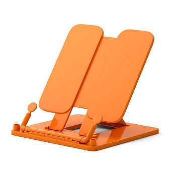 Подставка для книг ErichKrause Neon Solid, пластик, оранжевый