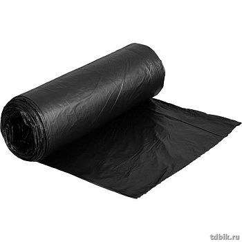 Мешки для мусора  30л. 20 шт/рул ( 8 мкм) Порядок 50*60 см. черные