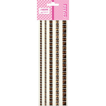 Стразы самоклеящиеся "DIY Jewelry Inspiration" deVENTE цв. шоколадного опала