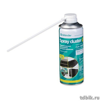 Средство чистящее для оргтехники Defender, баллон со сжатым воздухом 400мл.