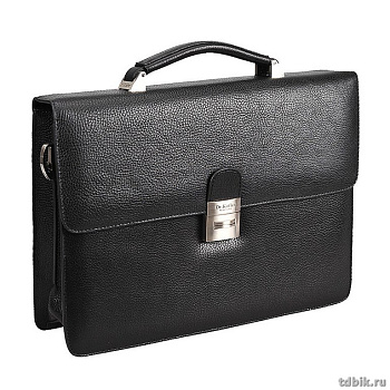 Портфель Dr.Koffer нат. кожа, черный