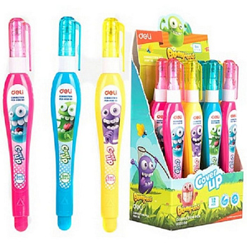 Корректирующая ручка метал. узел  5 мл., Deli Cover