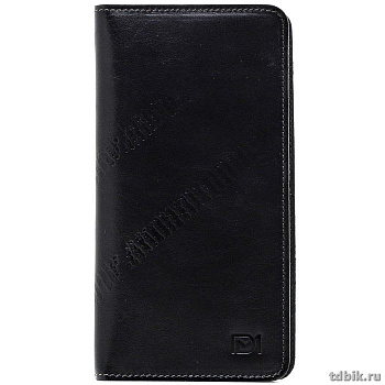 Портмоне D.Morelli мужское "Фердинанд"  с монетником, нат.кожа, цв. черный