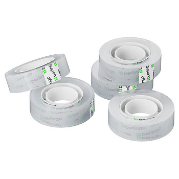 Скотч прозрачный 15 мм *33 м, 38 мкм Berlingo