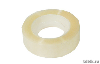 Скотч прозрачный 15 мм *28 м, 38 мкм Klebebander