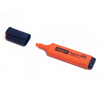 Текст-маркер Penmax 1-5 мм оранжевый, скошенный