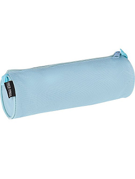 Пенал-тубус для девочки Prof-Press "Голубой" 21x7.5x7.5 см, на молнии