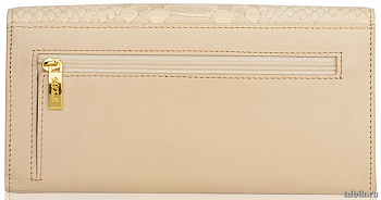 Портмоне D.Morelli женское "Элегия" с глубоким карман. , нат. кожа,  бежевое