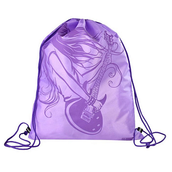 Сумка для обуви для девочки 42*34 см Феникс+ "ДЕВУШКА С ГИТАРОЙ"