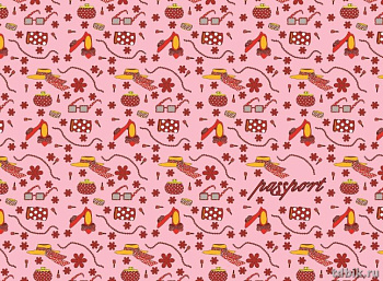 Обложка для паспорта "Accessorize" ПВХ, экон.13,2*18,6