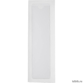 Карман на корешок папки 70мм, 50*191мм самоклеящийся прозрачный (10шт/уп)  Attache