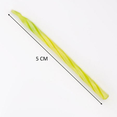 Свечи для торта "Спираль" 24 шт/уп + 12 подставок, h=5см