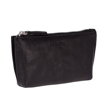 Футляр для ключей Dr.Koffer 7,5*14 см, чёрный