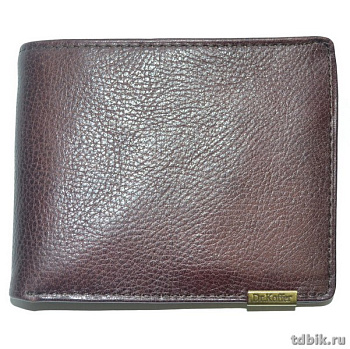 Портмоне Dr.Koffer 12*9,5см, нат. кожа, коричневый