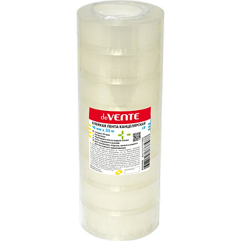 Скотч прозрачный 18 мм *33 м, 35 мкм deVENTE