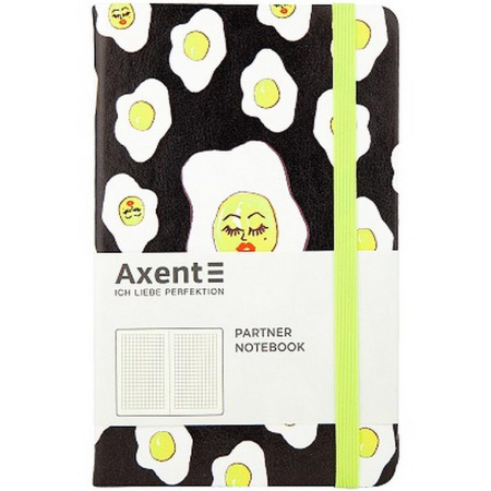 Записная книжка 125*195мм, 96л. "Partner BBH Soft" клетка, Eggs