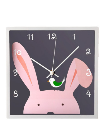 Часы настенные "Заяц" 24*5*24см