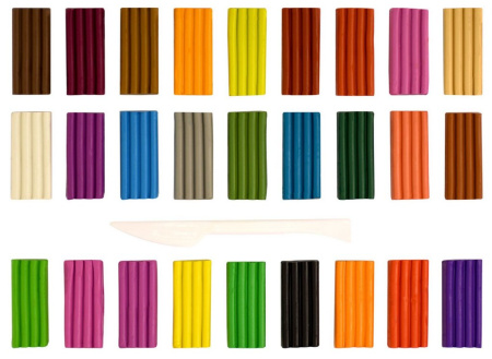 Пластилин 36 цв. 540 гр Каляка-Маляка "Классический" со стеком