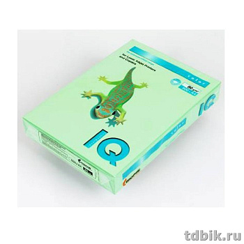 Бумага IQ pale 80 А4 28, 100 лист/уп, зеленый