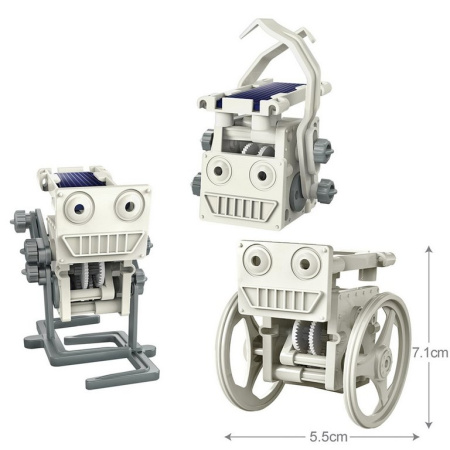 Игра научная .8+ "Солнечные мини-роботы. 3 в 1" 4М