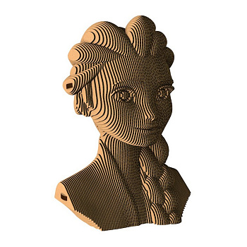 Сборная модель из гофрокартона "Эльза" h=18см, 123 дет., 6+, 5cult