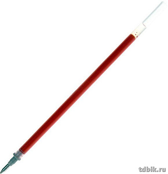 Стержень гелевый 138мм Crown красный 0,5мм (линия 0,35мм)