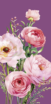 Конверт (для денег) без надписи (цветы)