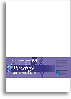 Бумага для полноцв. печати Prestige А4 250г, 250 л/уп., двухстрон.