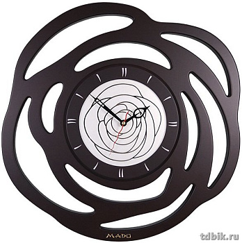 Часы настенные MADO MD-601 Цубаки (камелия) 54*2,5 см