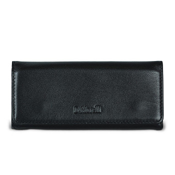 Футляр для ключей  D.Morelli "Black" из нат.кожи, на кнопках