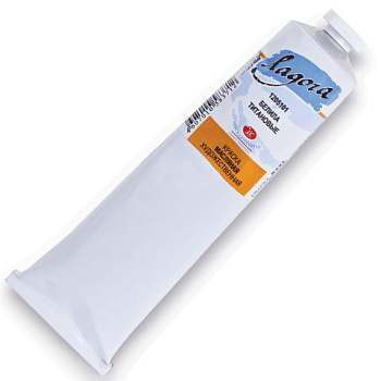 Краска масляная художественная 46мл белила титановые Сонет