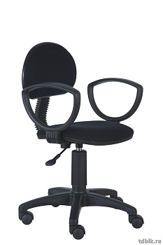 Кресло оператора Бюрократ Ch-213AXN/Black (ткань, цв. черный)