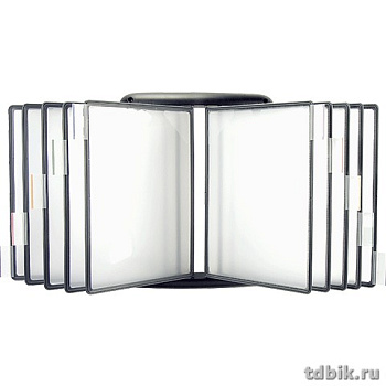 Демонстрационная система настенная 10 панелей А4 Brauberg Discovery