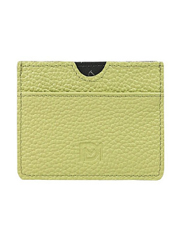 Картхолдер D.Morelli "Монтана" нат.кожа, цв. лимон
