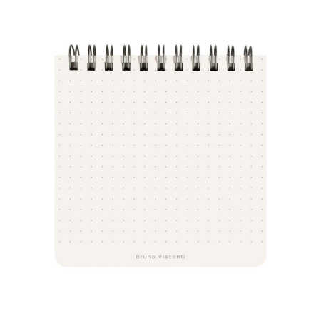 Блокнот А6  60л., 105*105 мм, на гребне Bruno Visconti "POCKET JOURNAL. Счастье в кофе" (4 вида)
