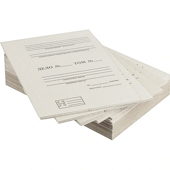 Крышки переплетные А4( 305x220 мм) с биговкой, картон №21, 60шт/уп  Attache