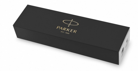 Ручка шариковая Parker Aster Shiny Black GT синяя, 1,0мм