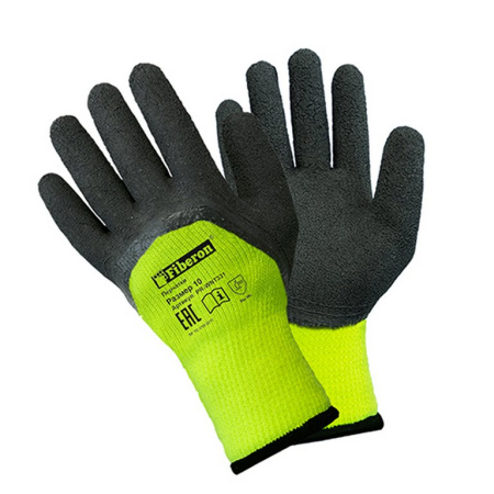 Перчатки латексные "Тайга" размер "XL" утепленные