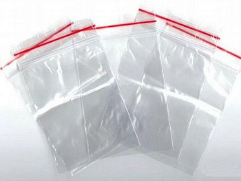 Гриппер 120*180 мм 100шт/уп, 35 мкм "deVENTE" ПНД, с красной полосой