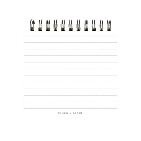 Блокнот А7  60л.,  90*90 мм, на гребне Bruno Visconti "POCKET JOURNAL. KAWAII ANIMALS" (4 вида)