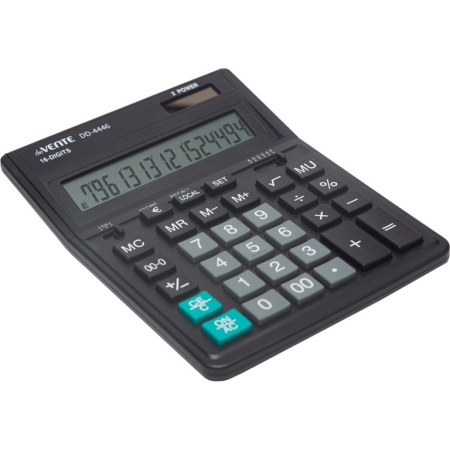 Калькулятор наст. deVENTE DD-4446 (16 разр., 2 питания 153x199x31 мм)