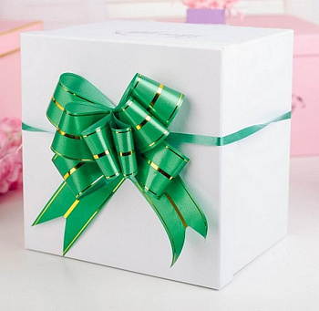 Бант Бабочка 45мм зеленый