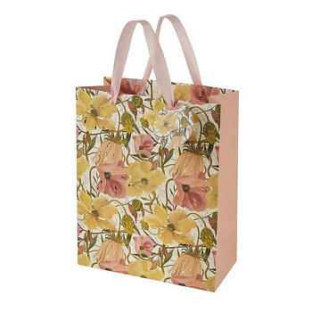 Пакет бумажный 26*32,4см матовый "Flora. Цветочная страсть" BrunoVisconti