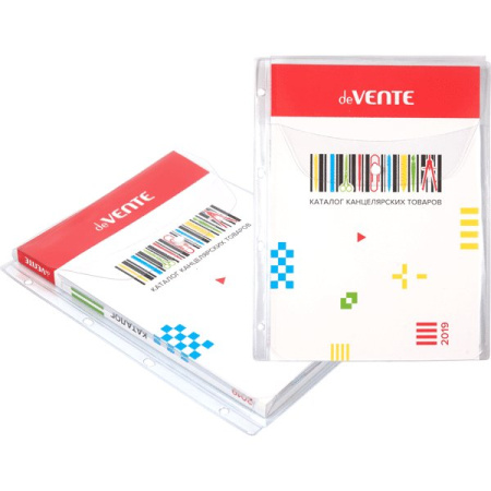 Проспект-обложка (мультифора) А4+ 140 мкм объемная, до 250 л. с клапаном deVENTE