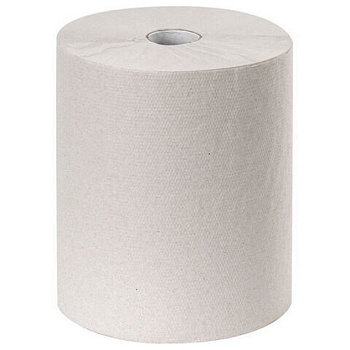 Полотенце бумажное для диспенсера в рулоне ЛАЙМА 1-сл. 200м, натур. цвет, с втулкой