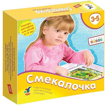 Электровикторина 3-5 лет "Смекалочка" Дрофа МЕДИА